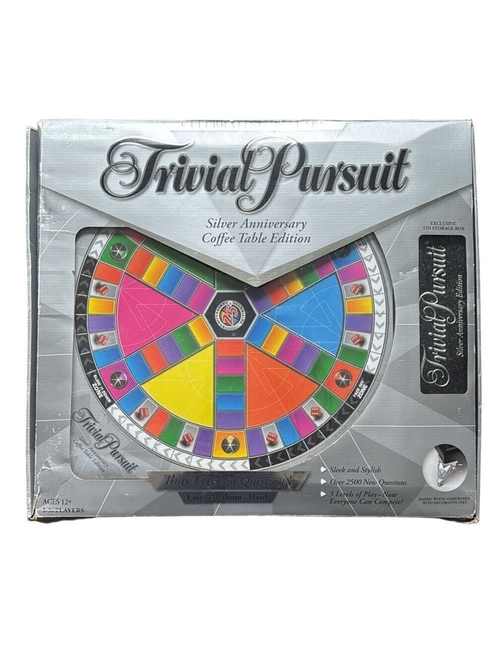 Trivial Pursuit Silver Anniversary Coffee Table Edition by Parker Brothers NEW
